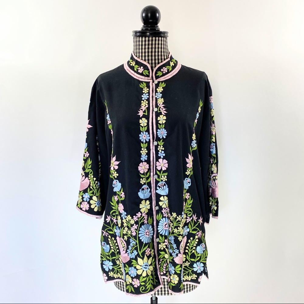 Vintage Floral Tunic